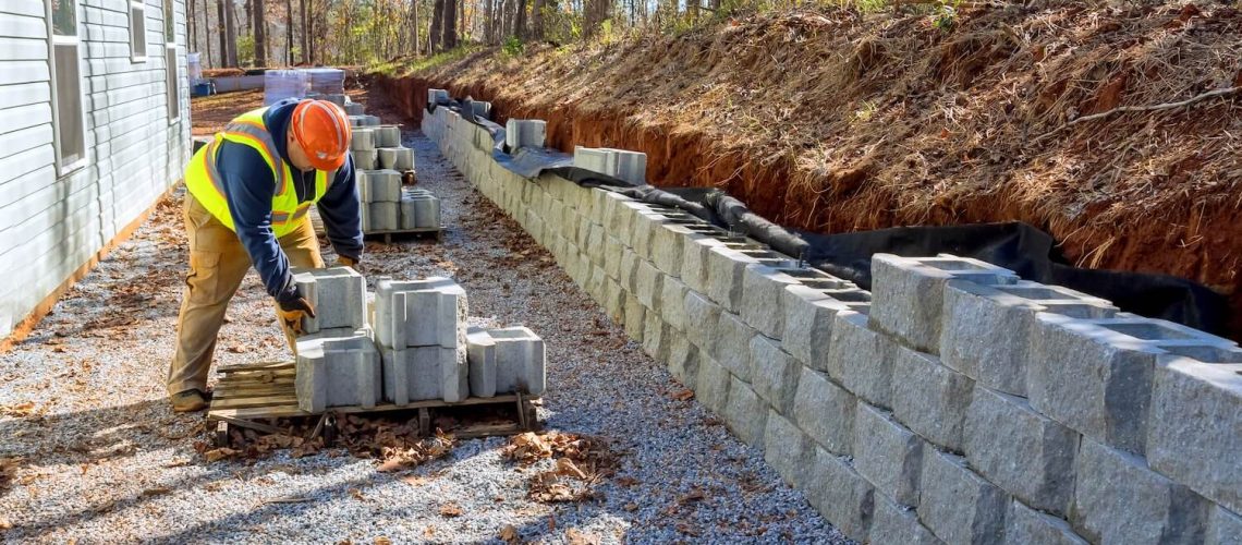 Can Retaining Walls Can Solve Your Land's Slope wall function yard space